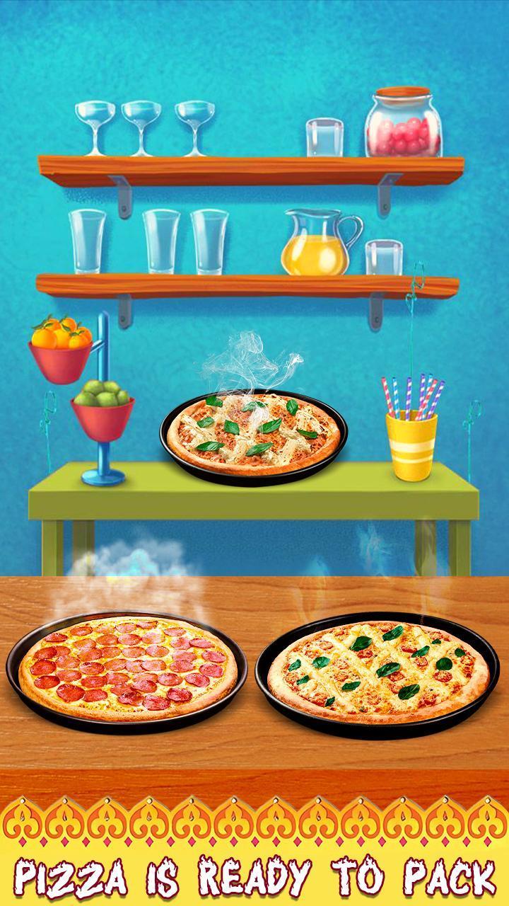 Pizza Maker Pizza Cooking Game Schermafbeelding 2