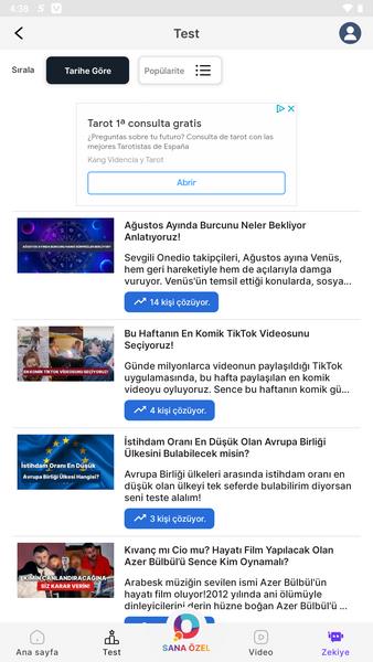 Onedio – İçerik, Haber, Test應用截圖第4張