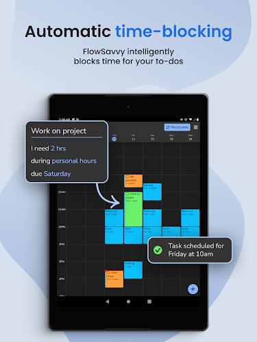 FlowSavvy: Time Block Planner スクリーンショット 1