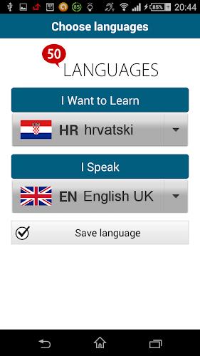 Learn Croatian - 50 languages ภาพหน้าจอ 2