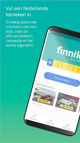 Finnik Kenteken Opzoeken Screenshot 1