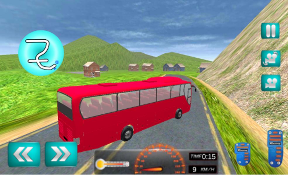 Bus Driving Hill Station Sim Capture d'écran 2