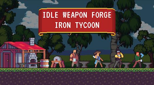 Idle Weapon Forge: Iron Tycoon Mod應用截圖第1張