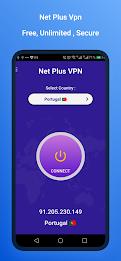 Netplus VPN Hotspot shield VPN Schermafbeelding 1