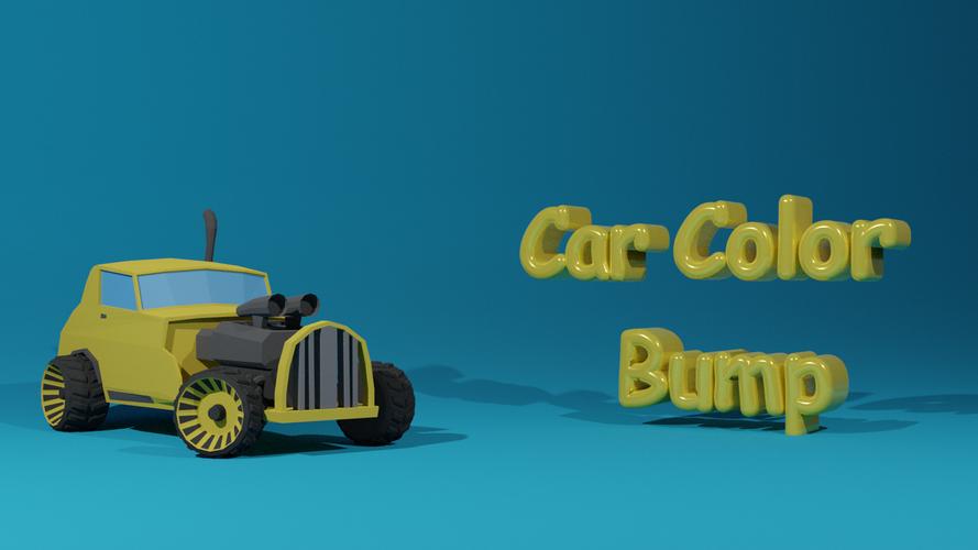 Car Game 3d : Colour bump 3d Screenshot 1