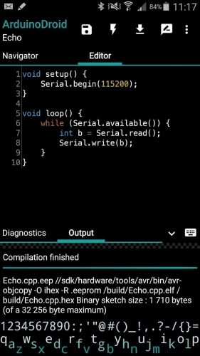ArduinoDroid Скриншот 3