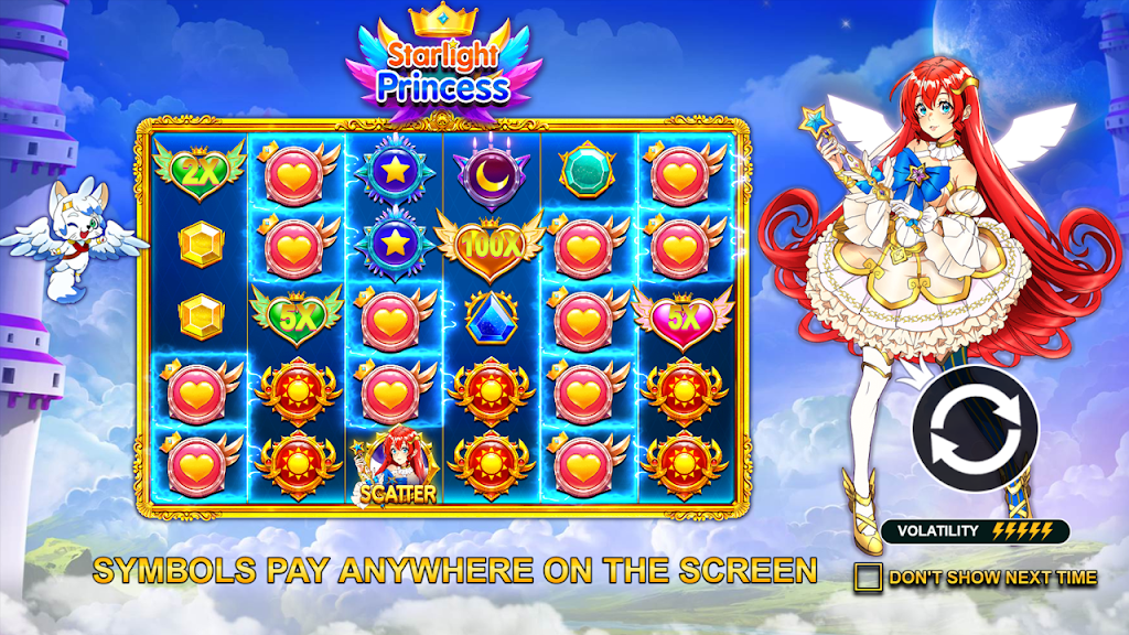 Starlight Princess Slot 스크린샷 1