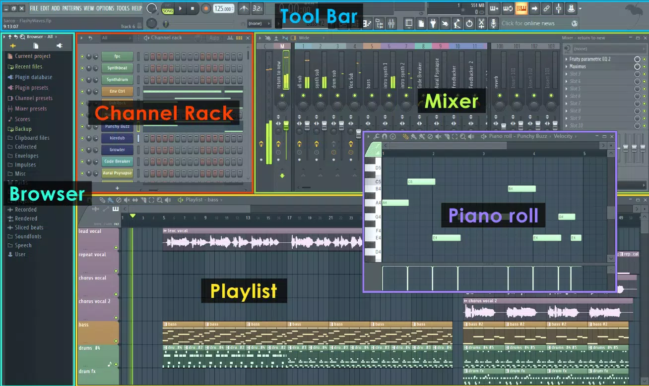 FL Studio for Beginners स्क्रीनशॉट 1