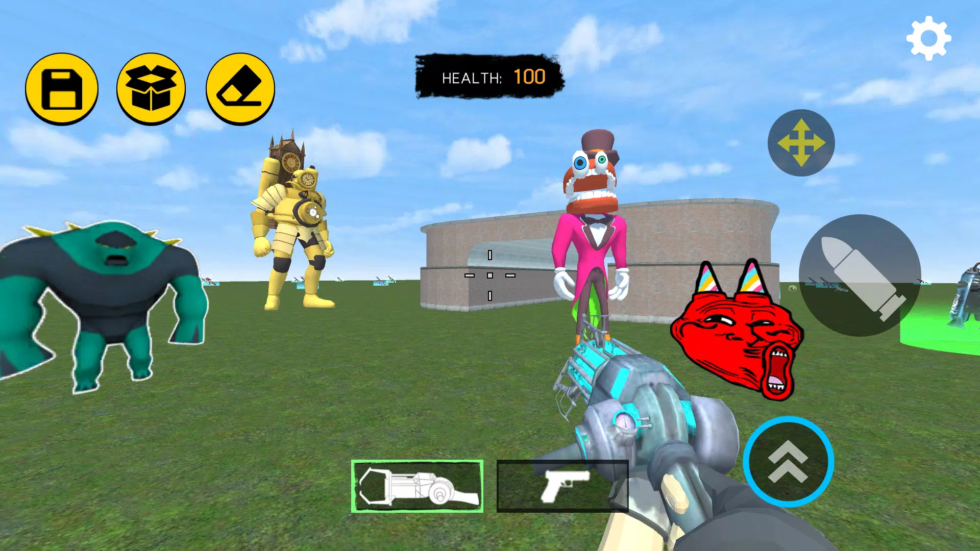 Shooter Sandbox Mods Multi ဖန်သားပြင်ဓာတ်ပုံ 2