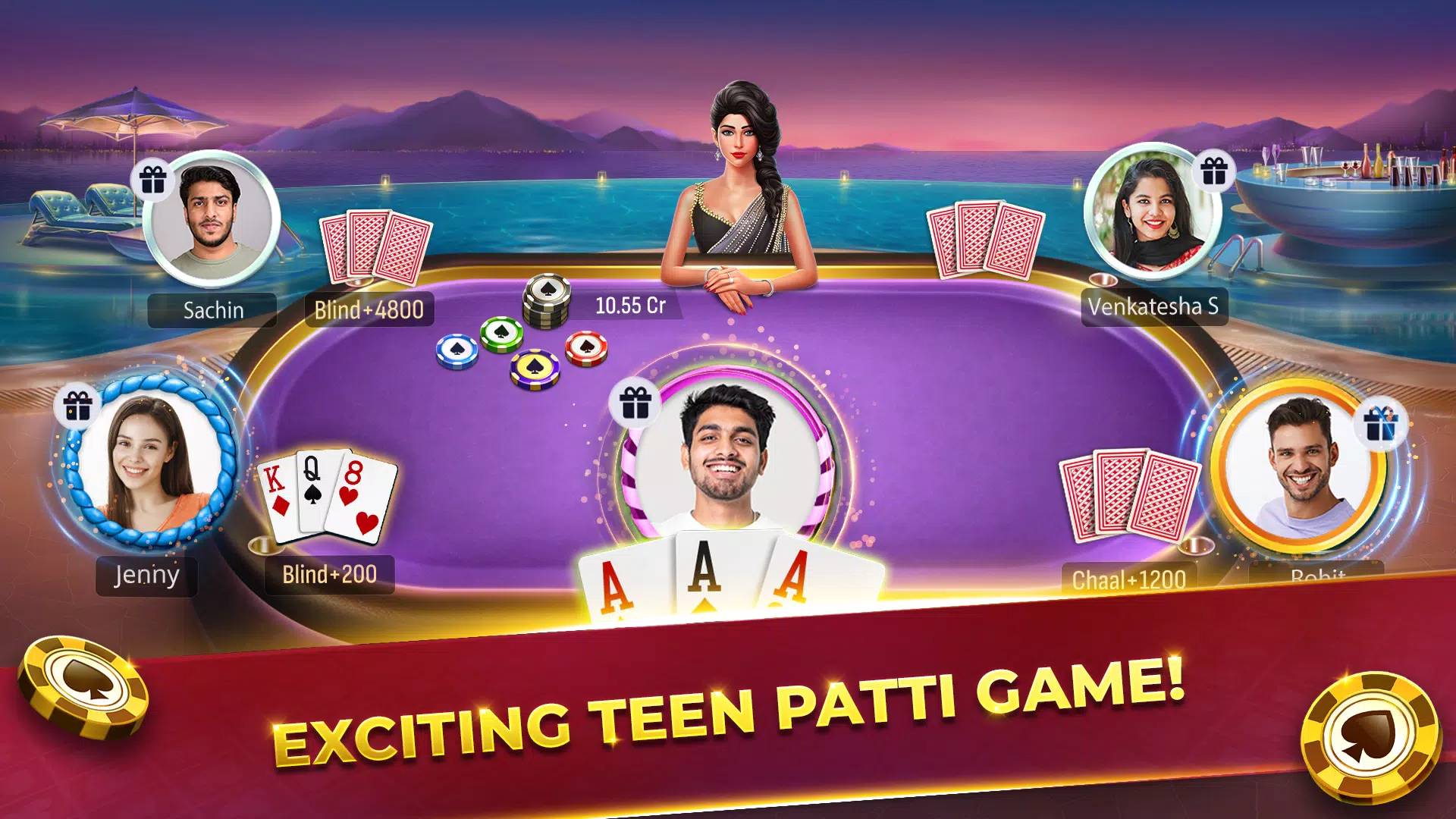 Teen Patti King® -3 Patti Card應用截圖第3張