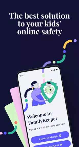 FamilyKeeper Parental Control ဖန်သားပြင်ဓာတ်ပုံ 1