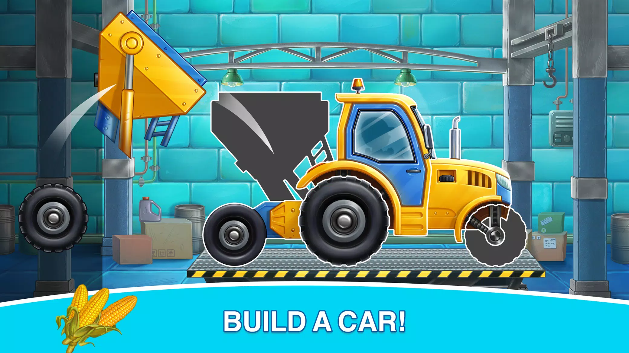 Corn Harvest Baby Farming Game Screenshot 1