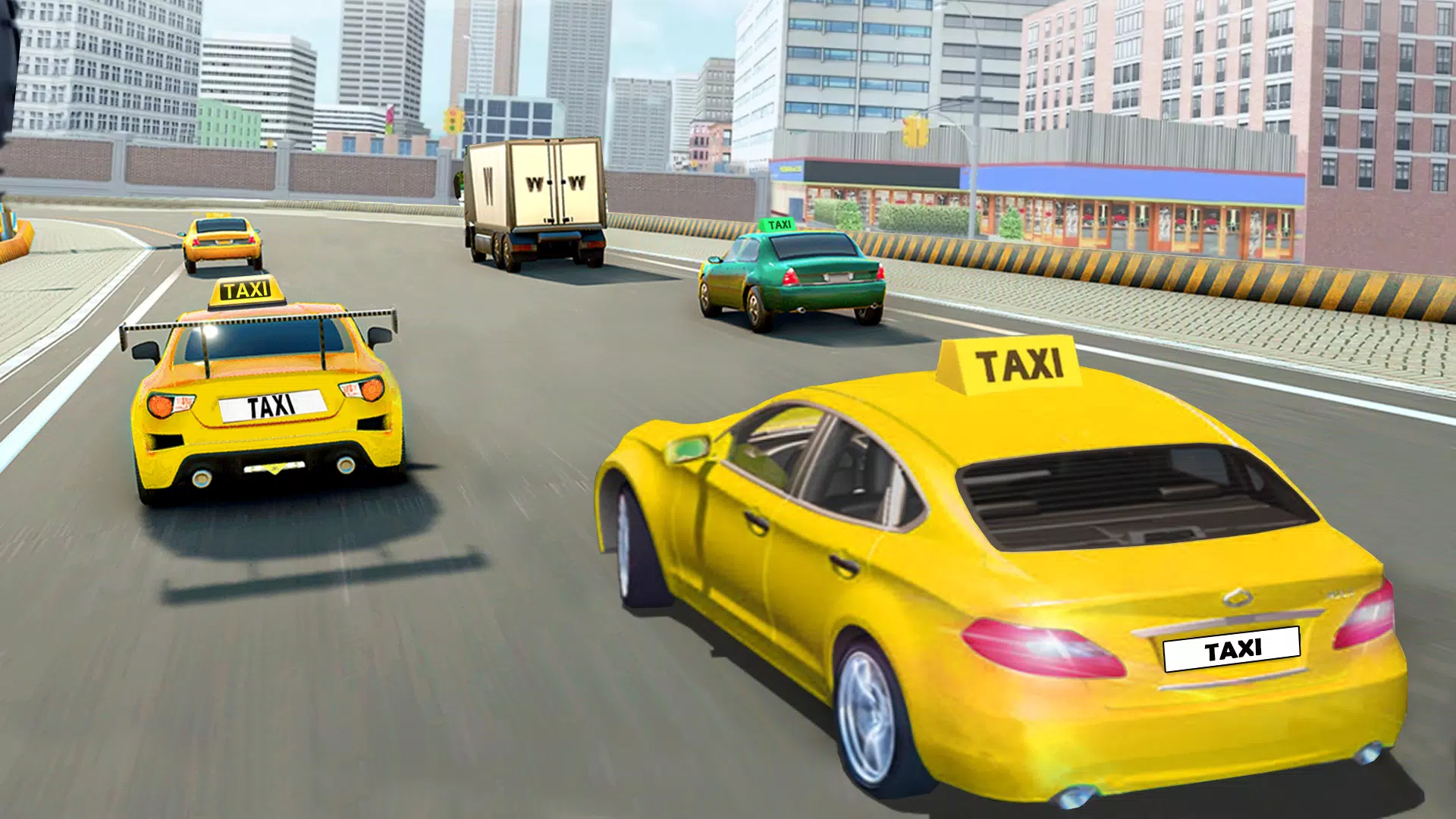 City Taxi Games-Taxi Car Games स्क्रीनशॉट 3