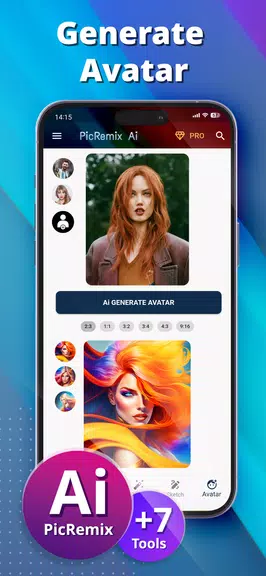 PicRemix AI Art & Avatars স্ক্রিনশট 1