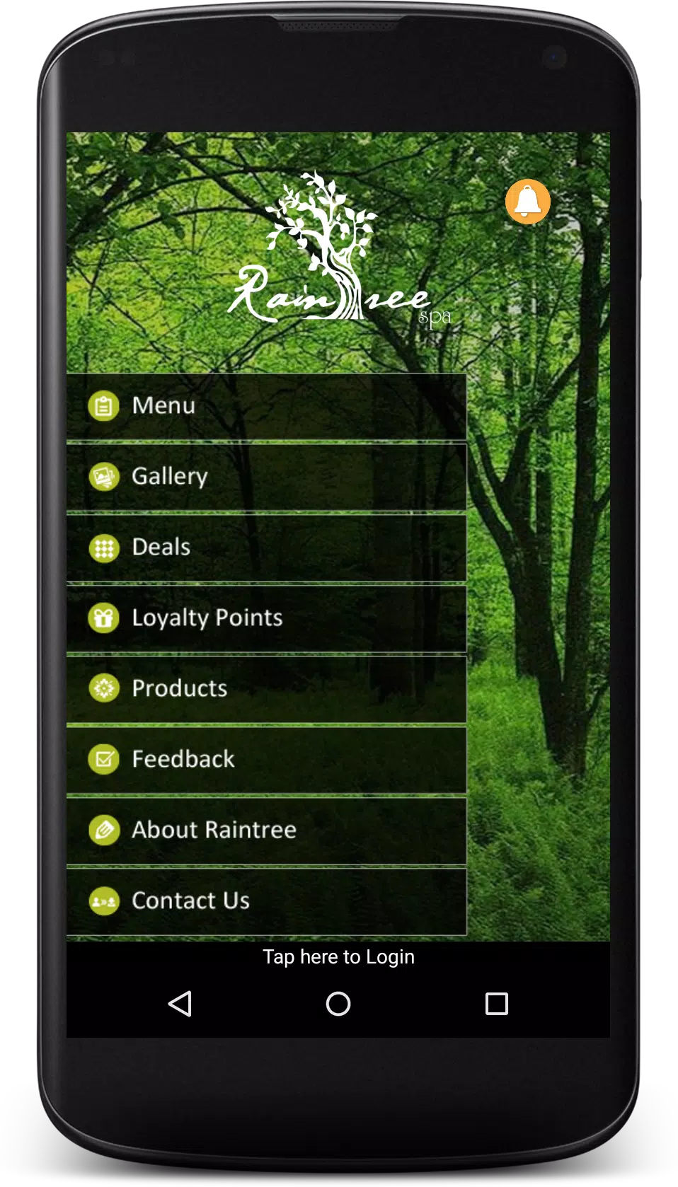 Raintree Spa Screenshot 2