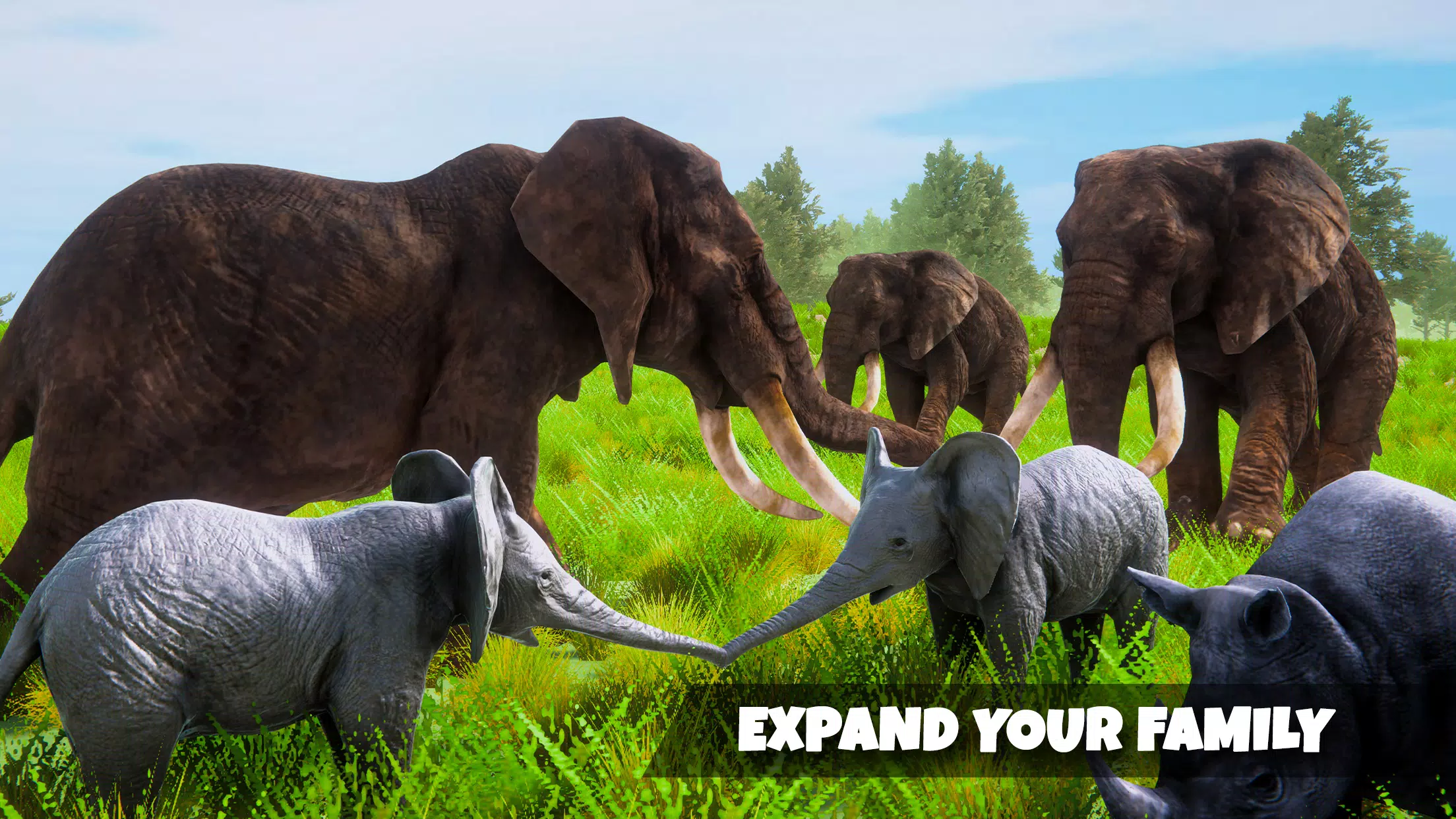 Elephant Simulator Wild Life Ekran Görüntüsü 1