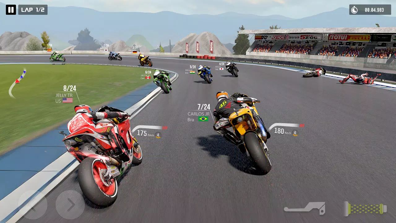 Moto Max: Bike Racing Games 3D Tangkapan skrin 2