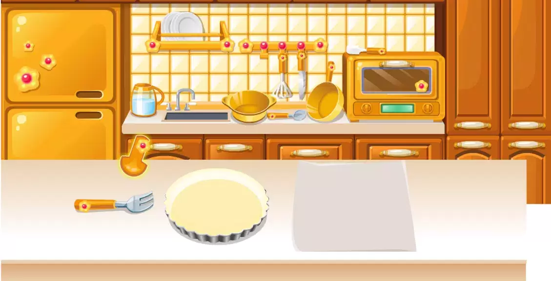 girls cooking games chocolate スクリーンショット 1