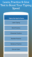 Typing Test App for Govt Exams Capture d'écran 1