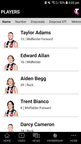 Collingwood Official App Screenshot 3