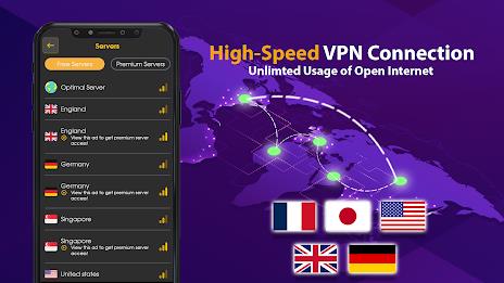 SX Turbo VPN - Secure VPN ဖန်သားပြင်ဓာတ်ပုံ 4