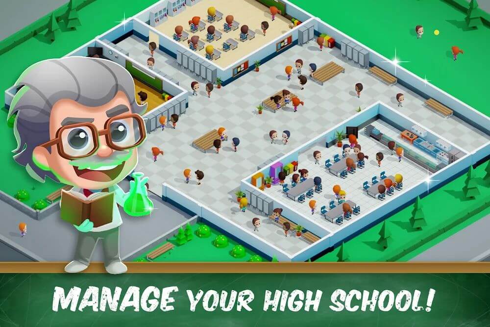 Idle High School Tycoon Mod スクリーンショット 4