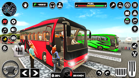 Real Bus Simulator: Bus Games Tangkapan skrin 1