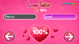 Love Tester Captura de tela 2