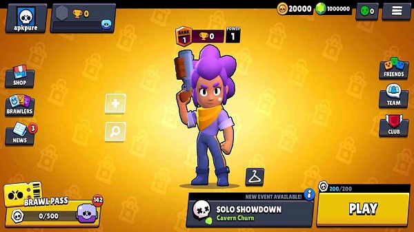 YKV Menu Brawl Stars download dell'apk