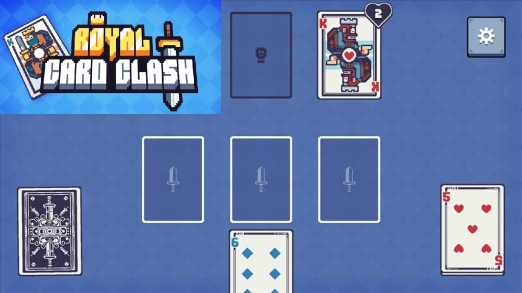 Royal Card Clash ist eine neue Variante von Solitaire, bei der Sie Royal Cards besiegen!