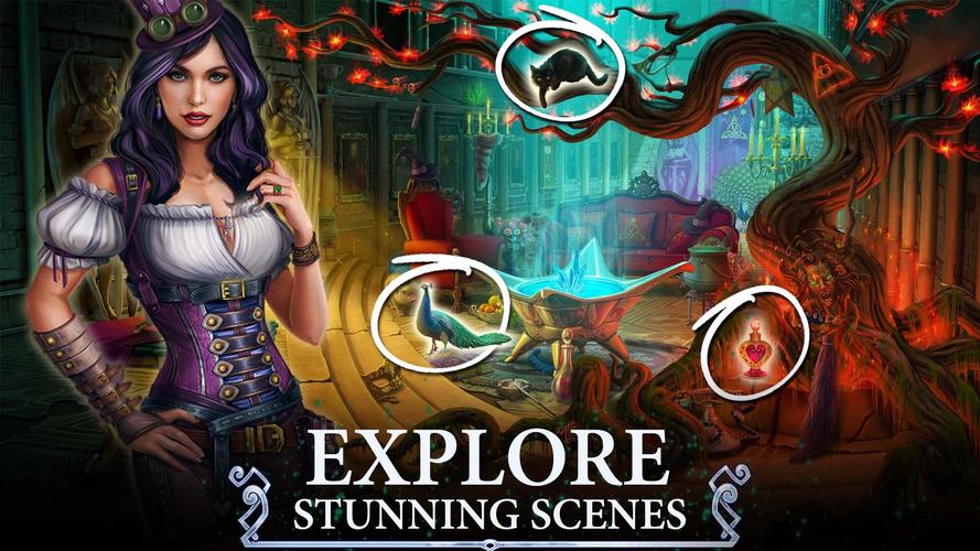 Hidden Objects: Twilight Town Screenshot 1