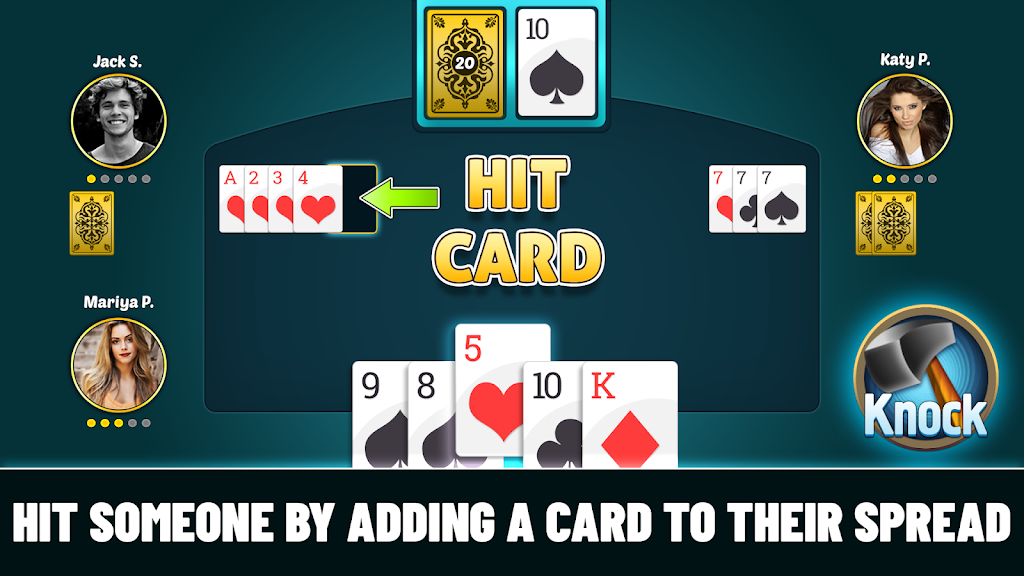 Tonk – Rummy Card Game Скриншот 1
