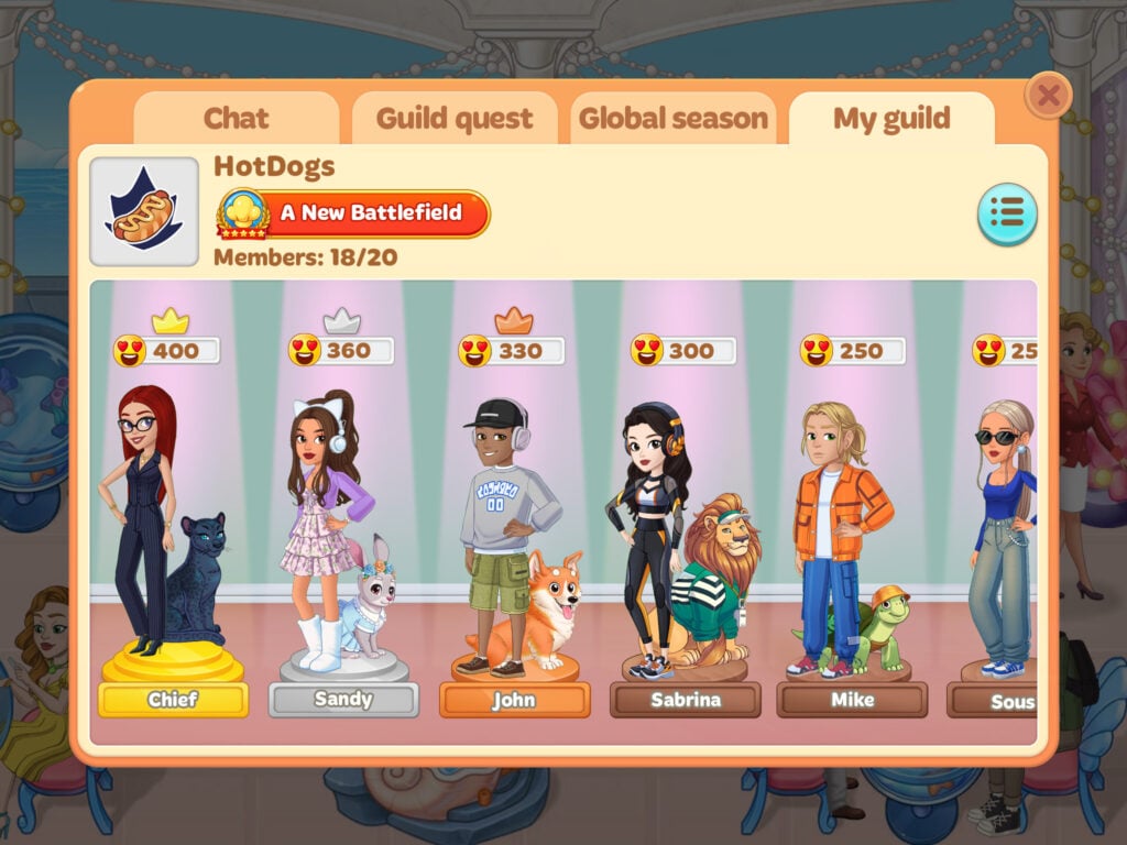 Guilds Cooking Diary