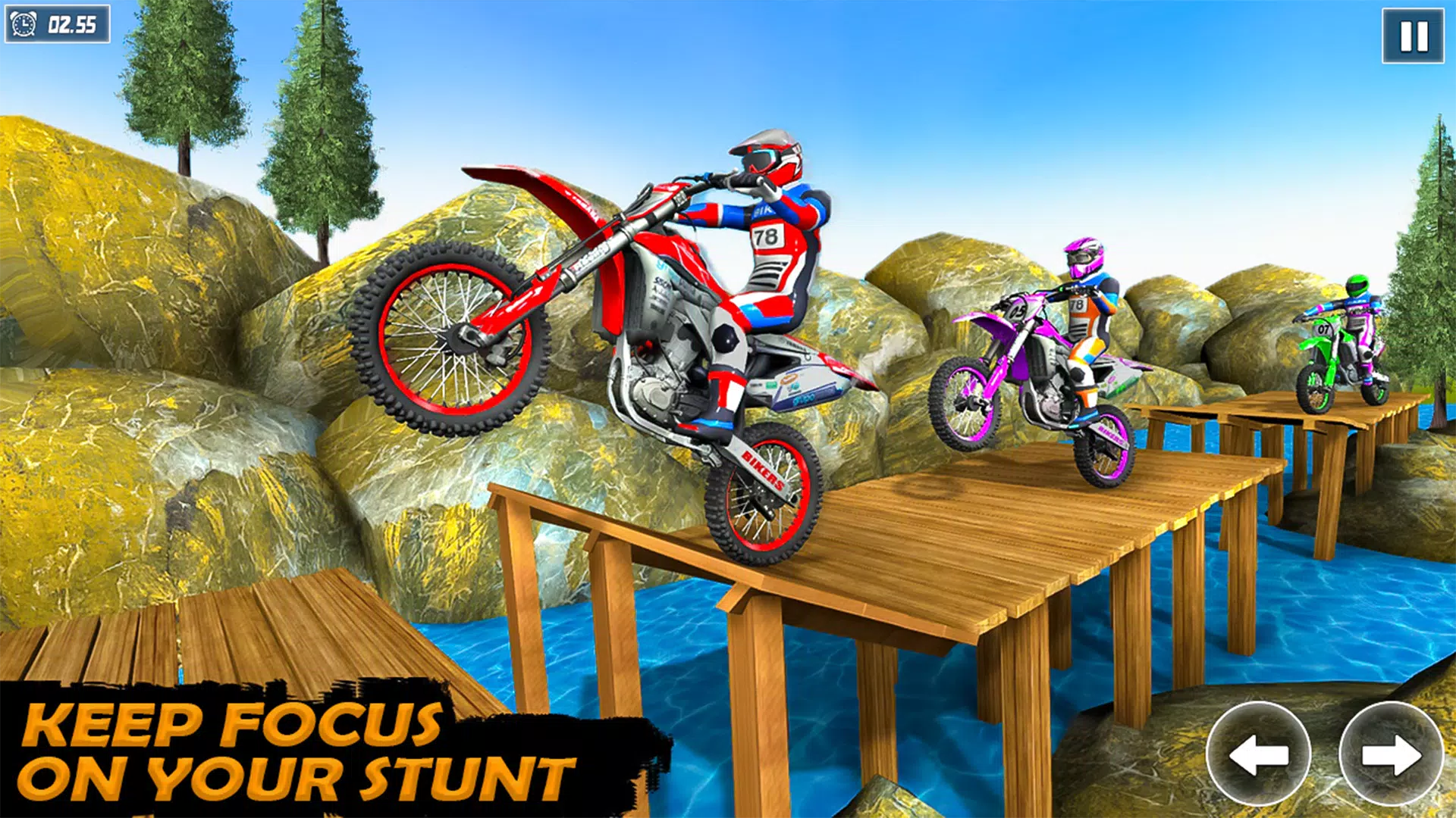Motocross Dirt Bike Race Game Captura de pantalla 3