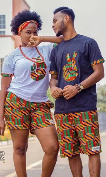 Couples Outfits Ankara Dresses Schermafbeelding 1