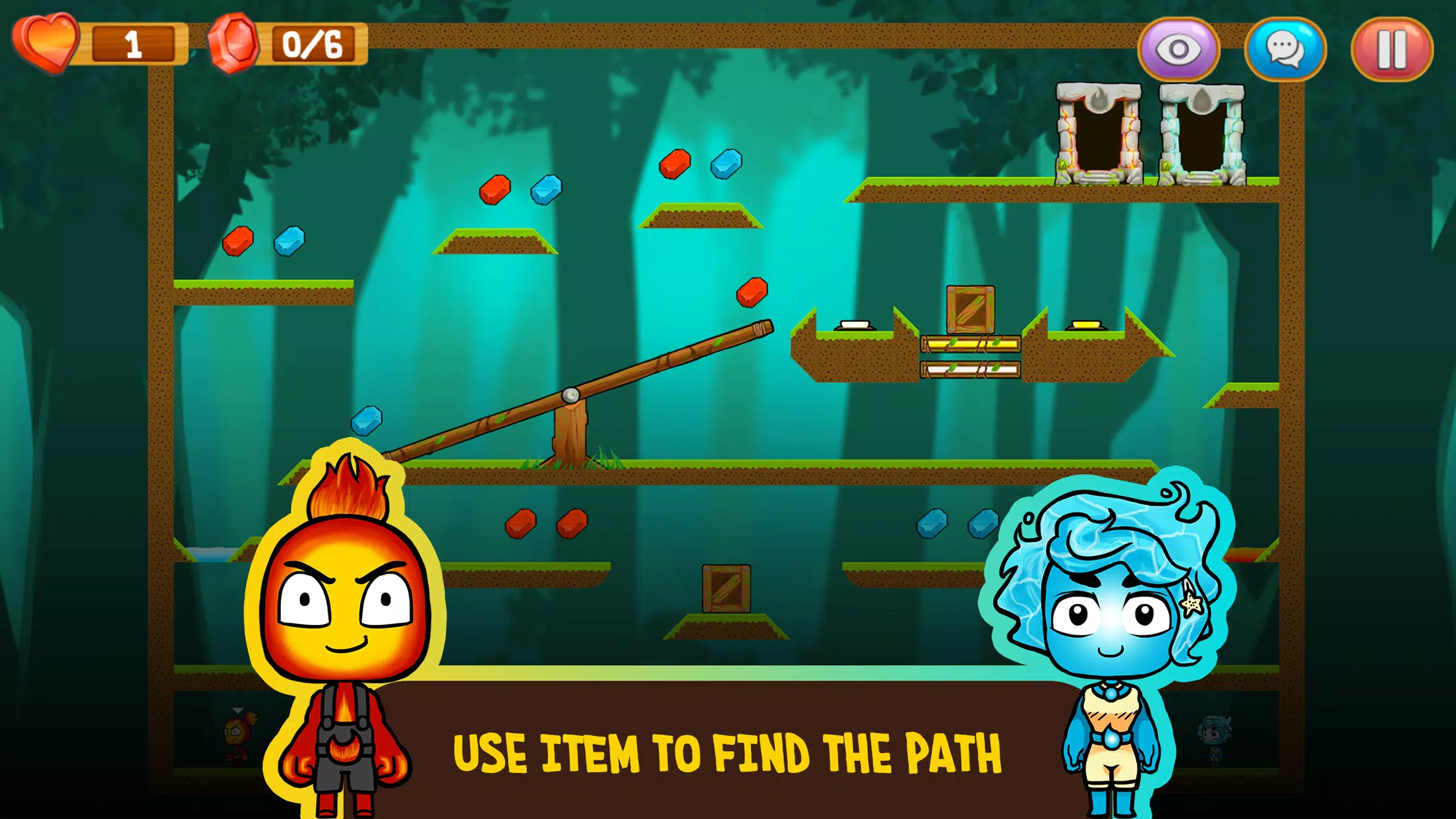 Schermata Fire and Water: Online Co-op 4