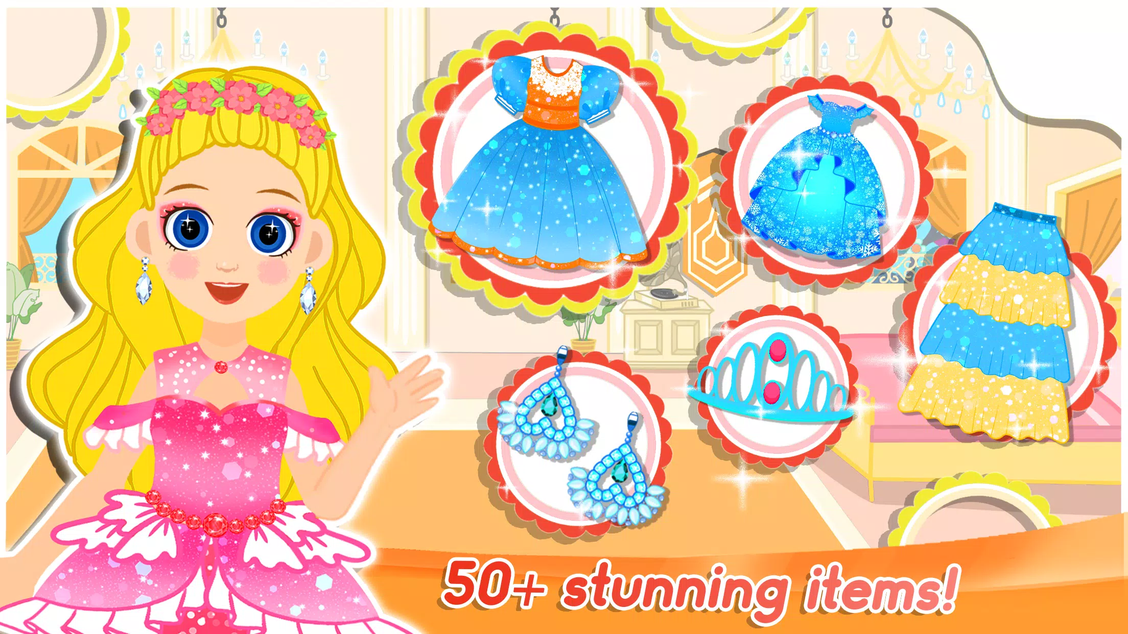 Princess Makeup Dress Makeover Screenshot 1