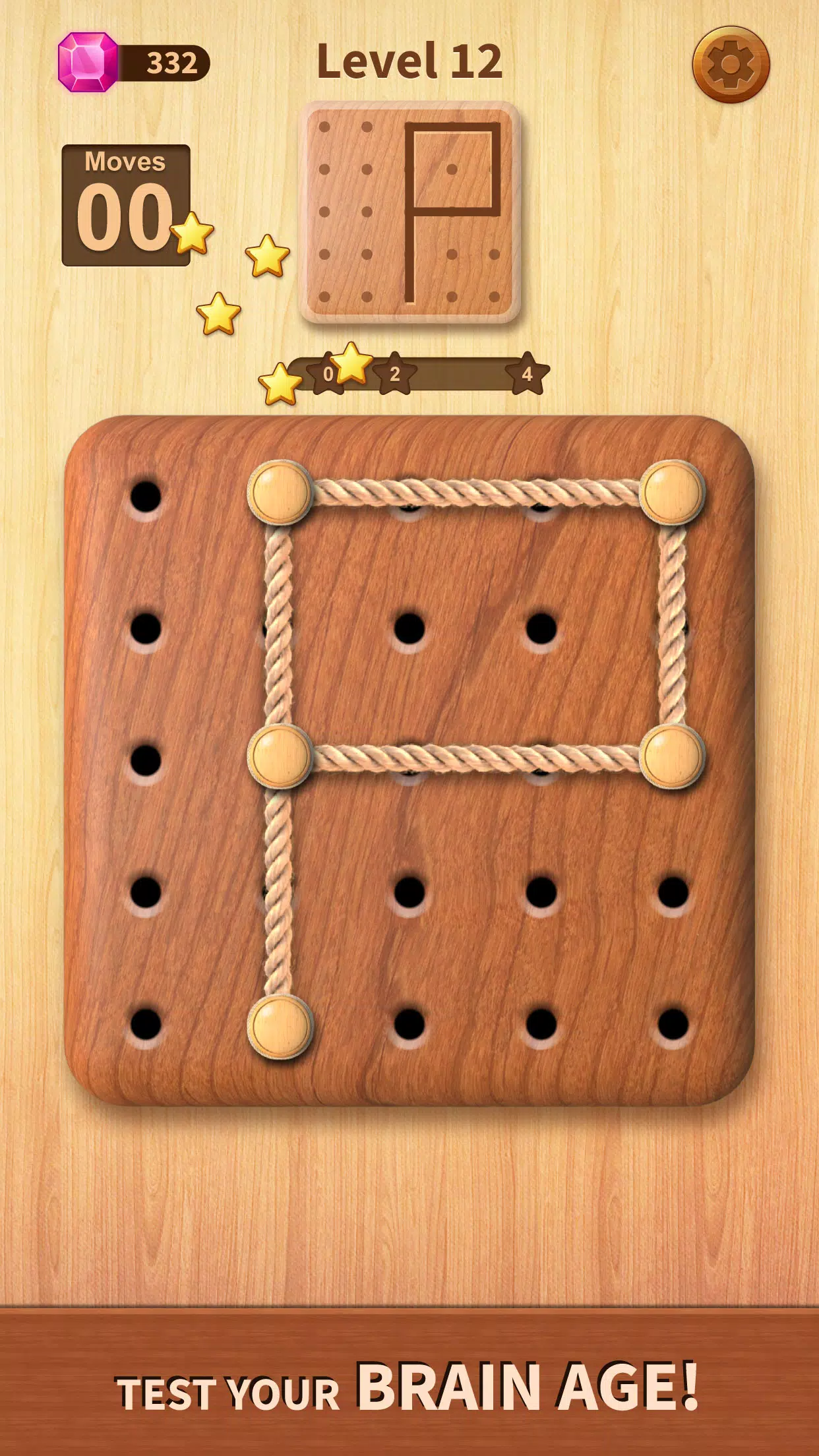 Rope Puzzle: Wooden Rope Games應用截圖第2張