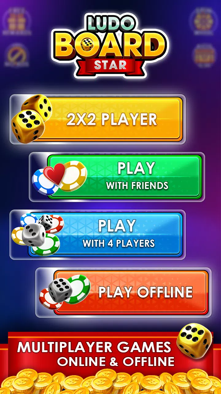 Ludo Online: Play with Friends Schermafbeelding 1