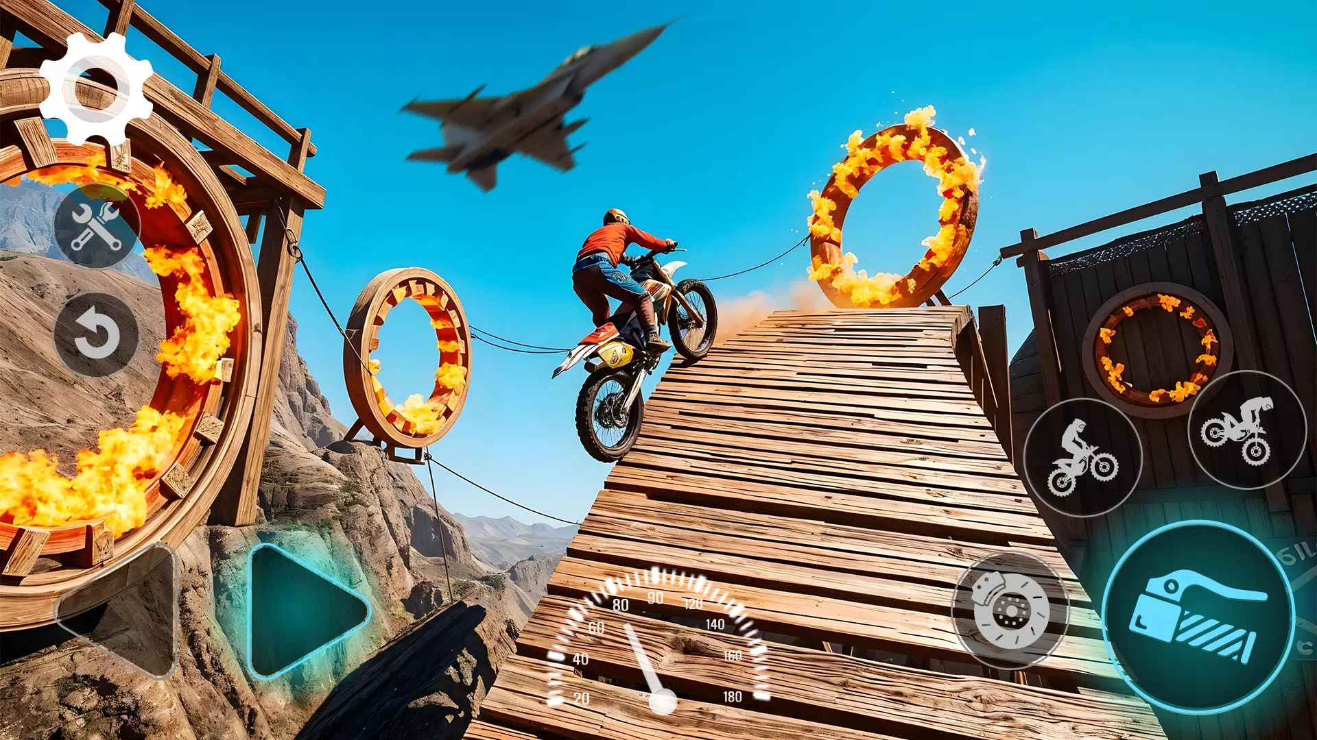 Stunt Bike Racing Challenge 3D Schermafbeelding 3