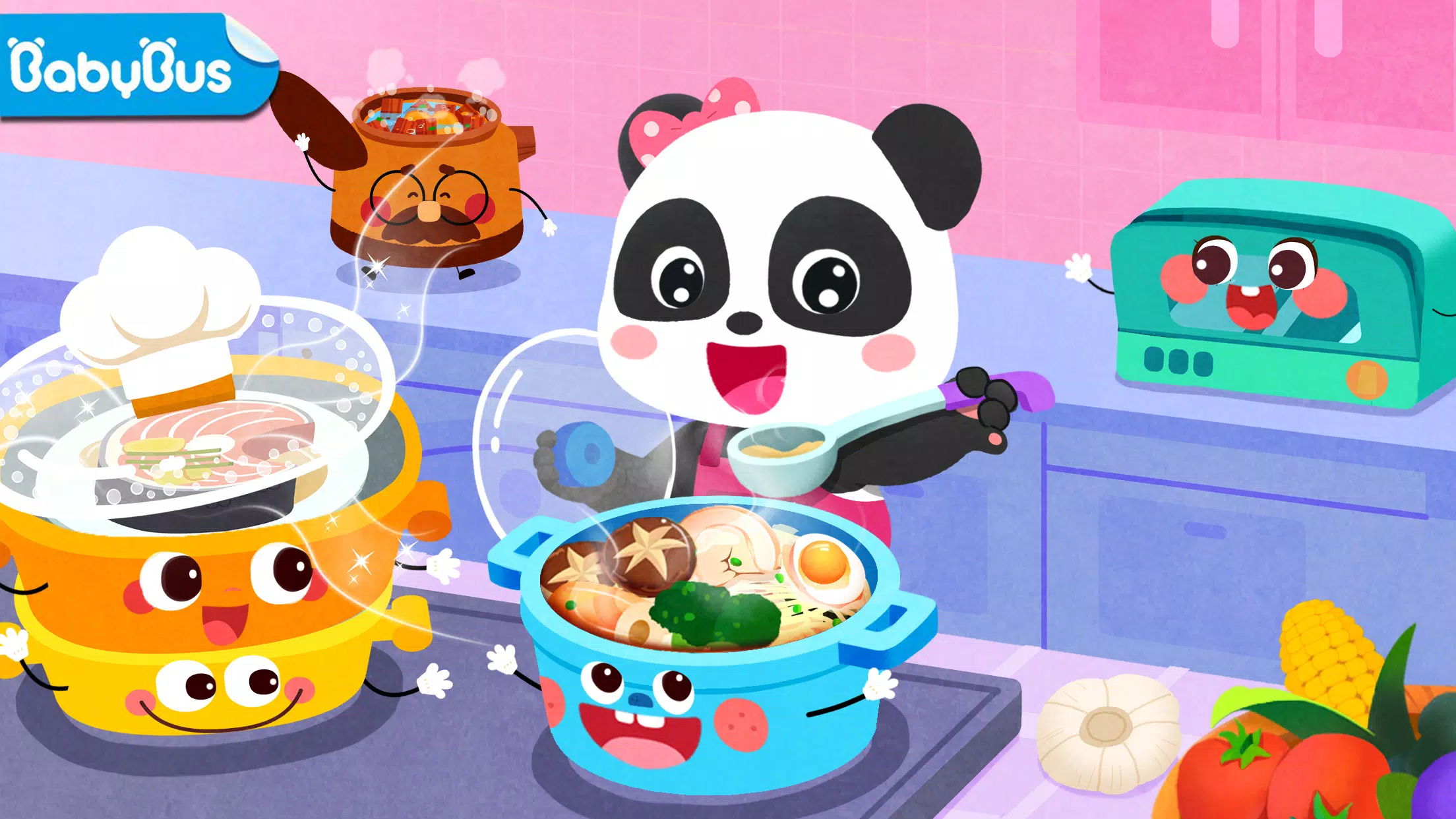 Baby Panda’s Kitchen Party ภาพหน้าจอ 1