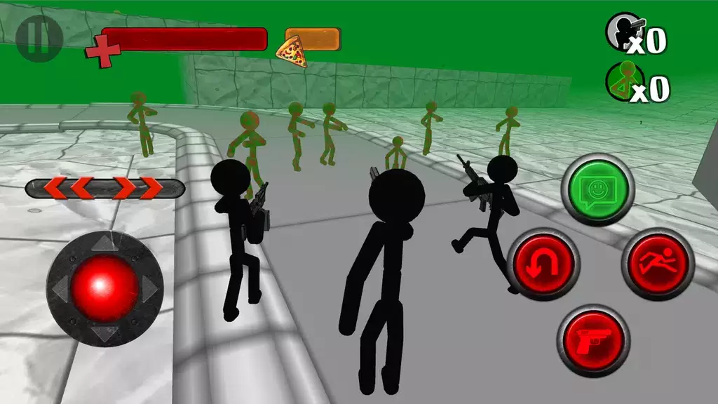 Stickman Zombie 3D স্ক্রিনশট 3