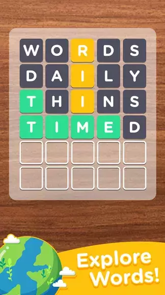 Wordle Jumble Word Puzzle ภาพหน้าจอ 1