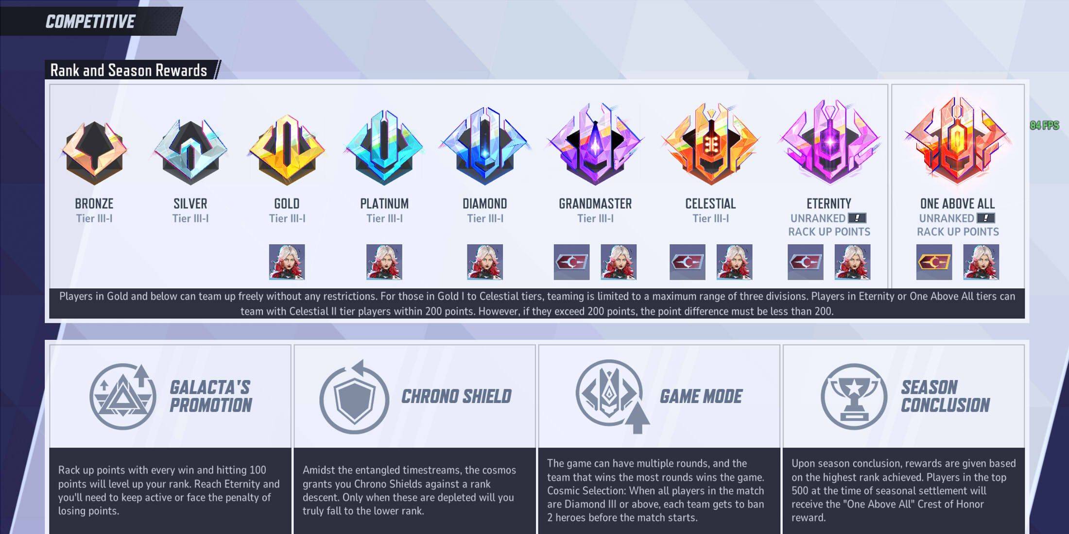 Marvel Rivals Season 1 Competitive Rewards featuring Invisible Woman