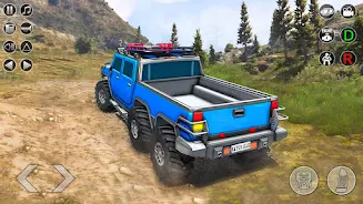 Offroad Jeep Driving Jeep Game Скриншот 1