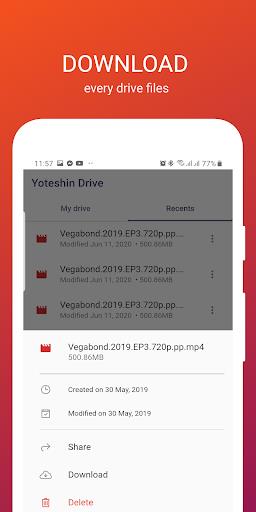 Yoteshin Drive - Cloud Manager Ekran Görüntüsü 3