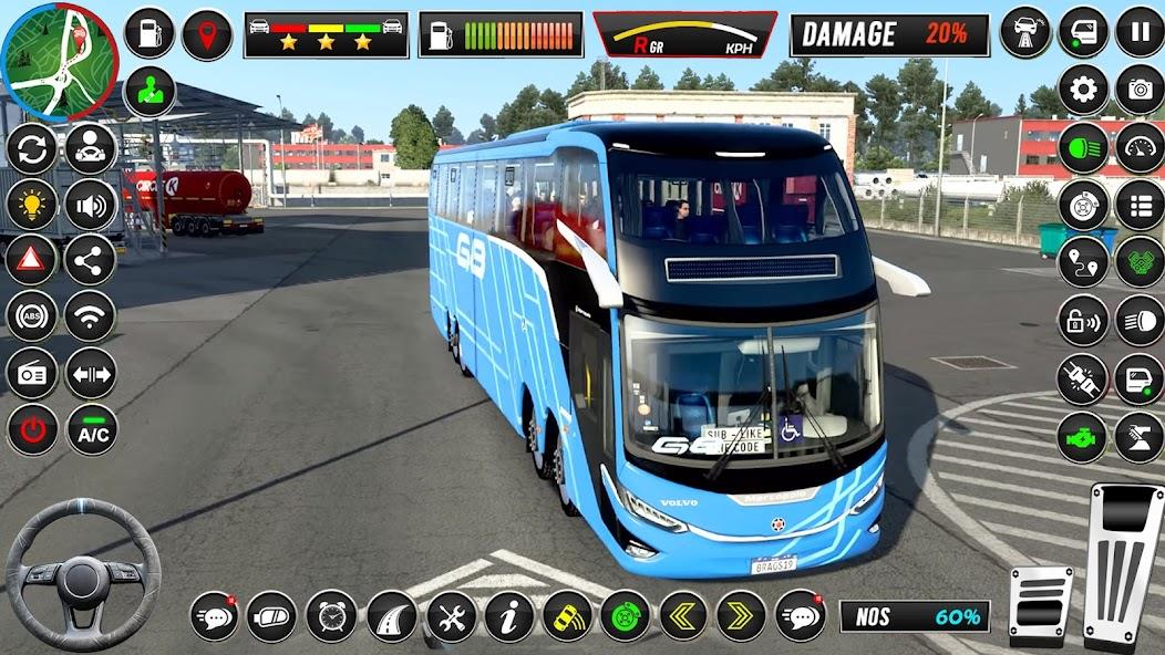 Coach Bus Driving- Bus Game Mod Screenshot 2