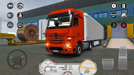 Euro Cargo Truck Simulator Pro Zrzut ekranu 1