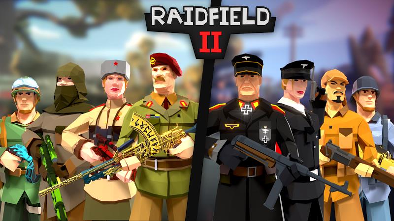 Raidfield 2 - Online WW2 Shoot Captura de tela 1