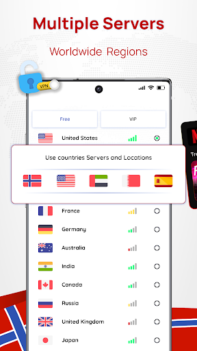 Norway VPN: Get Norway IP 스크린샷 2